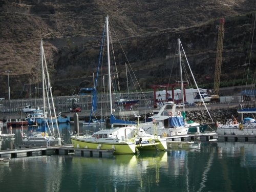 hafen insel la palma tazacorte